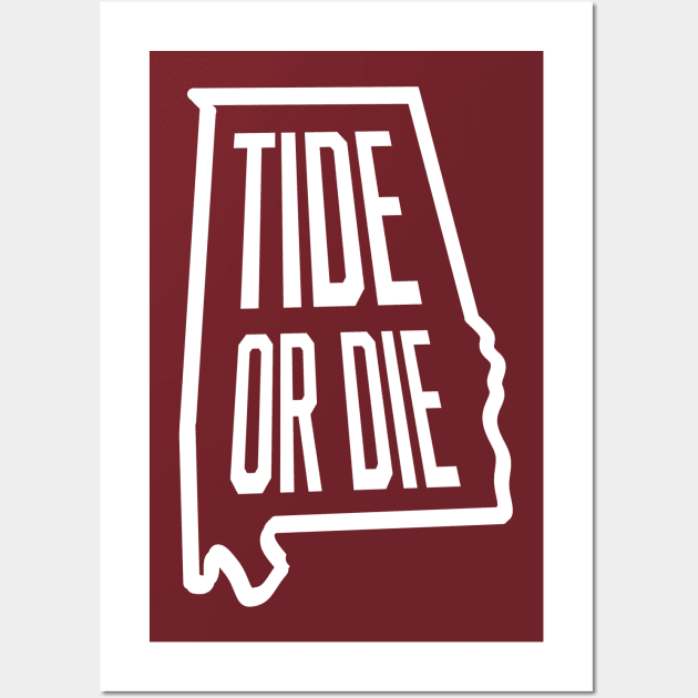 TIDE OR DIE Wall Art by Throwzack